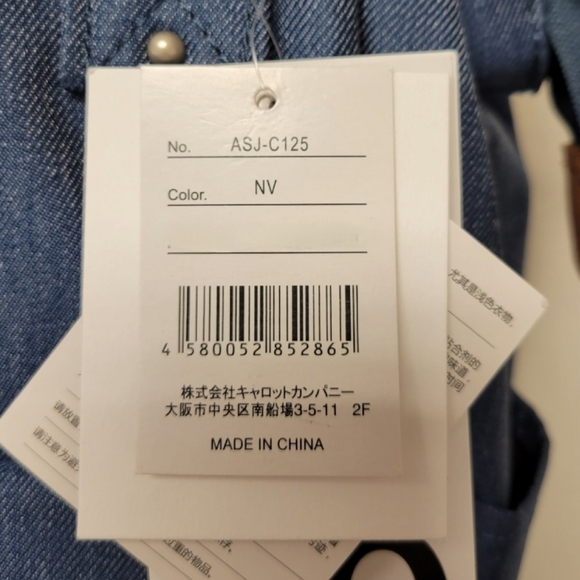 Anello Classic Blue Cross Bottle Series Regular Backpack - Picture 12 of 13